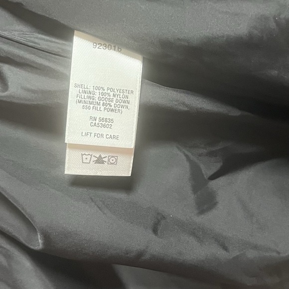 Cabelas Down Jacket Mens 2XL Premiere Northern Goose Puffer Coat Navy - Picture 8 of 9